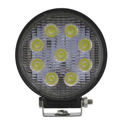 Shop Sealey Round Work Light With Mounting Bracket W Led Electrical