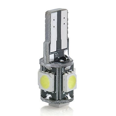 X T White Led Free Canbus Error Smd Car Side Wedge Light Bulb