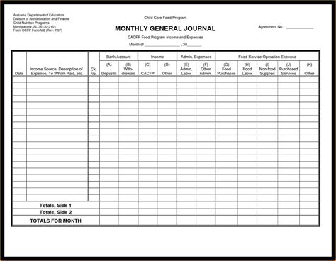 Free Printable Ledger Sheets Printable Templates