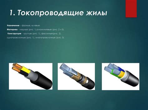 Элементы конструкции кабелей. Силовые кабели - презентация онлайн