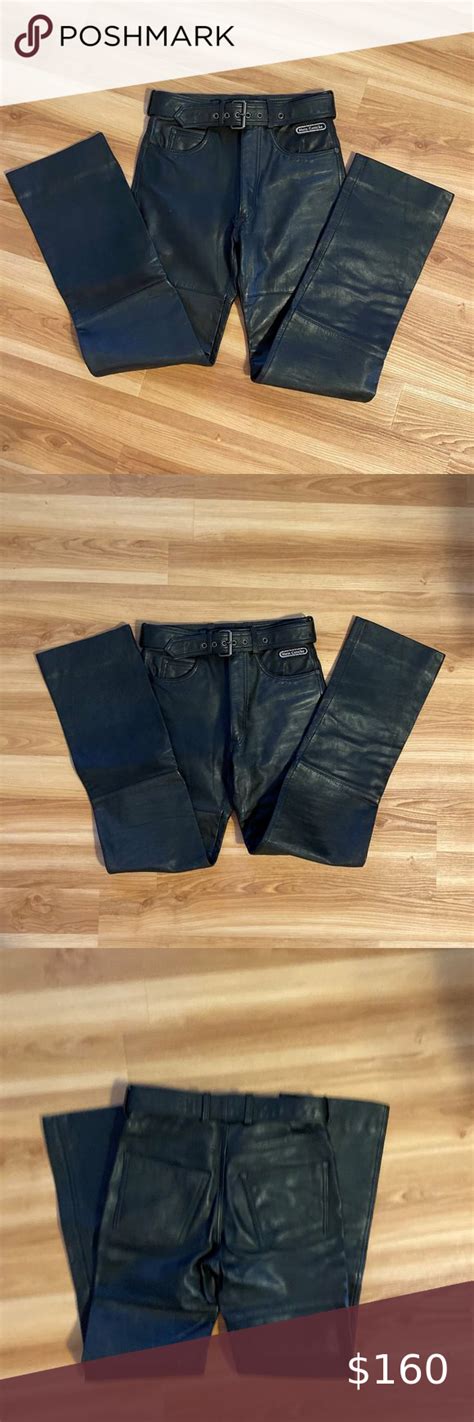 Hein Gericke Leather Motorcycle Riding Pants Motorcycle Riding Pants