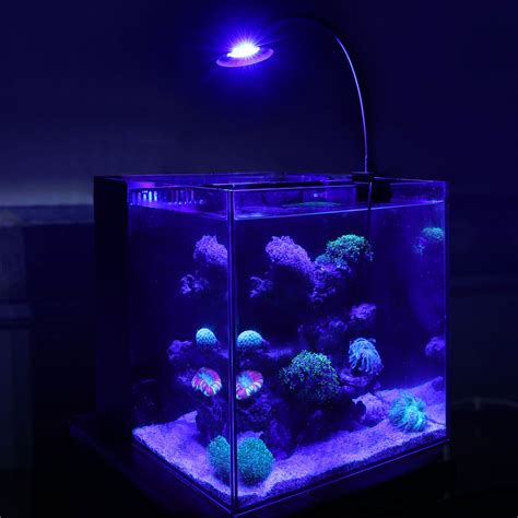 Hygger Nano Aquarium LPS SPS Lighting 30 Watts Dimmable Aquarium LED