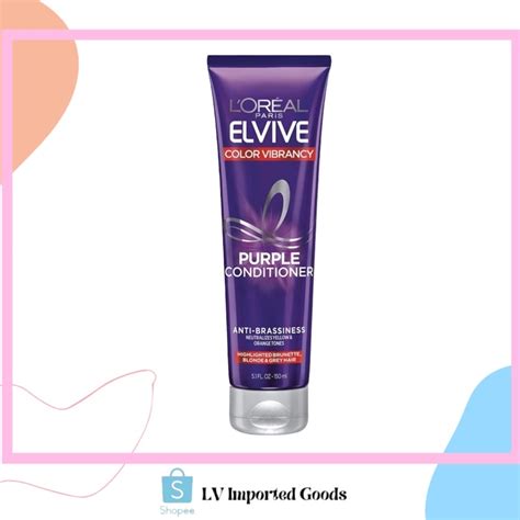 Loreal Paris Elvive Color Vibrancy Anti Brassiness Purple Shampoo