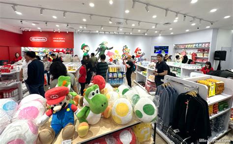 Nintendo Pop Up Store Singapore At Jewel Changi Airport Shop For Mario