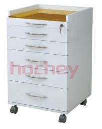 Hochey Medical Factory Sale Cabinet Mobile Instrument Cart Dental