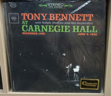 Lp Vinly Analogue Productions Tony Bennett At Carnegie Hall Xlp