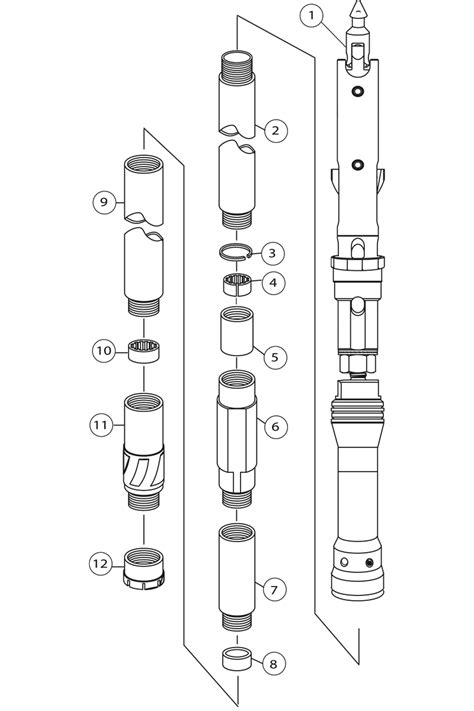 Hole Products Pwl V Latch Core Barrel Assembly