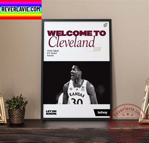 Nba Nba Draft Ochai Agbaji Welcome To Cleveland The First Th