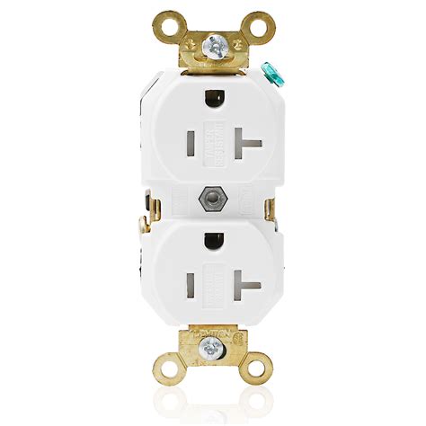 Leviton 5362 SGW Duplex Receptacle Outlet Extra Heavy Dut