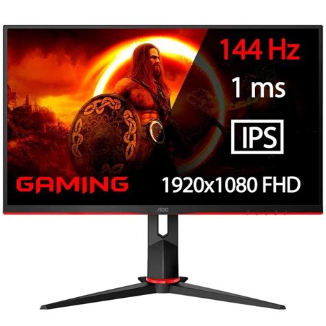 Монитор игровой 27" AOC 27G2U 1920x1080 16:9 IPS 144ГЦ (2HDMI+DP+VGA ...