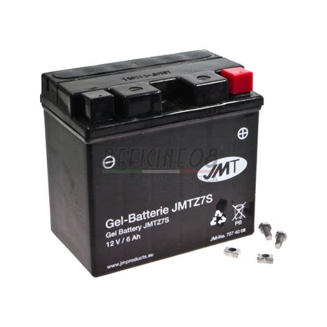 Battery JMT YTZ7S Gel 12V 6Ah