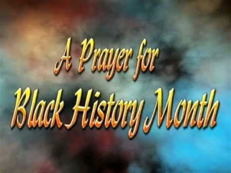 Black History Month Prayers and Sermons