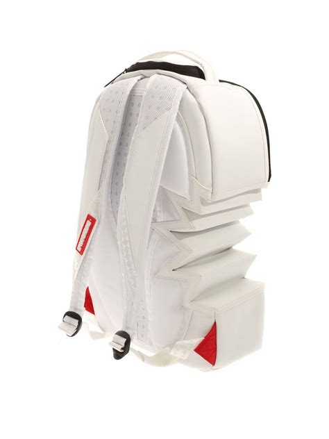 Backpacks Sprayground Shark Bite Limited Edition Backpack In White