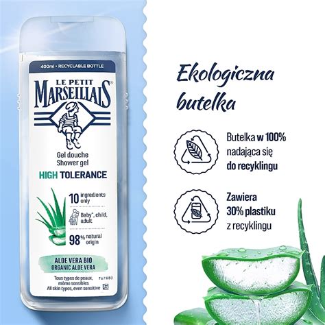 Le Petit Marseillais High Tolerance Aloe Vera Bio Moisturizing Shower