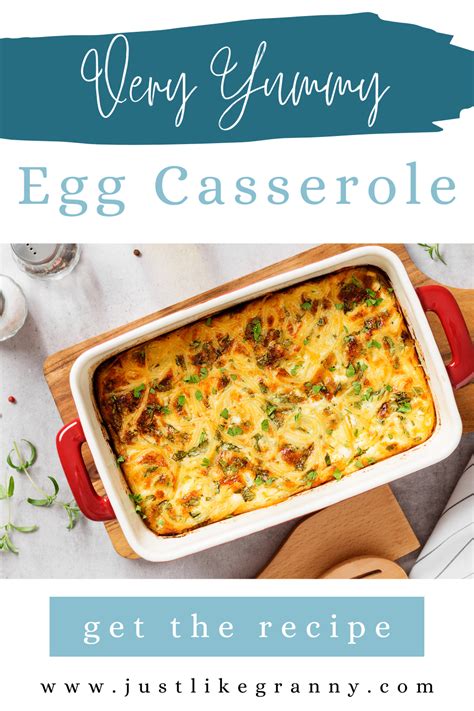 Cheesy Egg Casserole Recipe A Breakfast Casserole To Start Your Day