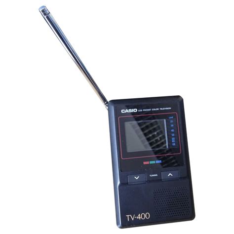 Prop Hire - Casio TV-400 LCD Pocket Colour Television - Eighties (1987 ...