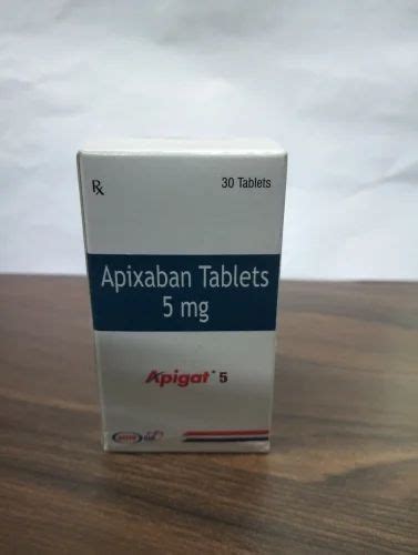 5 Mg Apixaban Tablets At Rs 620 Box Eliquis In New Delhi ID