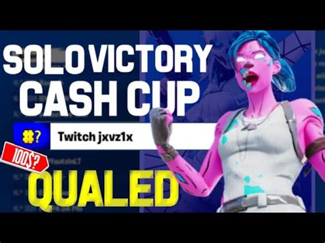 HOW TO I QUAL FOR SOLO CASH CUP FINALS ON LAPTOP SOLO CASH CUP