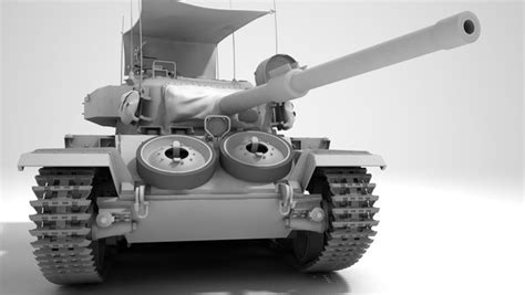 3d Centurion Mkv Raac Tank Model Turbosquid 1711996