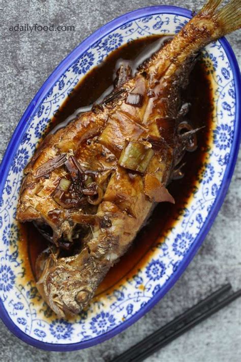 Braised Yellow Croaker Fish - | A Daily Food