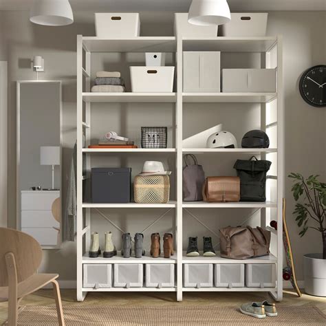 Elvarli Open Storage Combination White 65x2158x85 Ikea