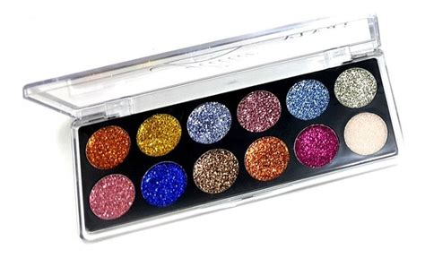 Paletas Vivai Sombras Glitter Cores Mercadolivre