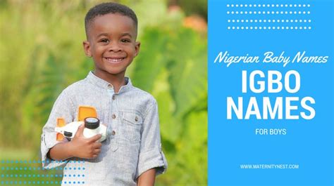 Nigerian baby names: 350 Igbo names for boys and their meanings ...