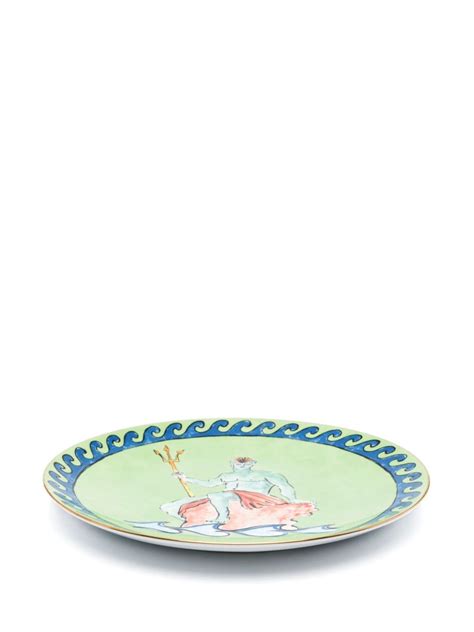 GINORI 1735 Il Viaggio Di Nettuno Porcelain Plate Farfetch