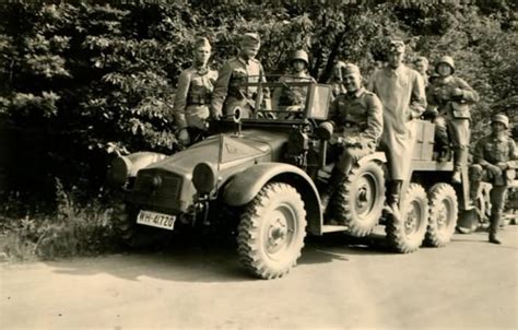 Krupp Protze Kfz World War Photos