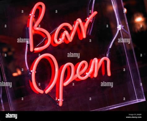 Neon Bar Open Sign Atelier Yuwa Ciao Jp