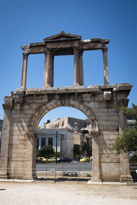 The Gate of Athens, Greece stock photo. Image of greek - 104672430