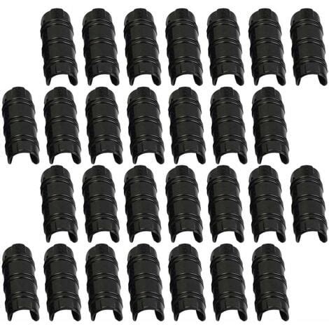 AIDUCHO 30 Pcs Bâtiments De Jardin Tube Clip Pc Serre Cadre Pinces De