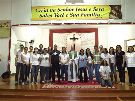 Paróquia Sagrada Família P Epitácio 1º Comunhão da Catequese de Adultos