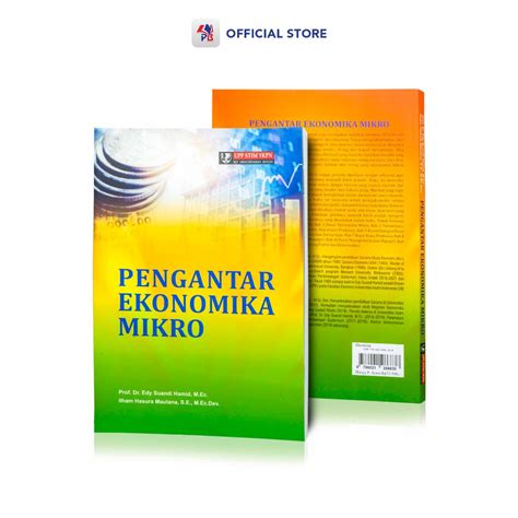 Jual Buku Ekonomi Pengantar Ekonomi Mikro Buku Ekonomi STIM YKPN