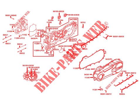 CARTERS MOTEUR Pour Kymco AGILITY CITY 50 4T EURO 2 KYMCO Catalogue