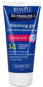 Revuele No Problem Washing Gel Anti Acne Pimples With Salicylic Acid