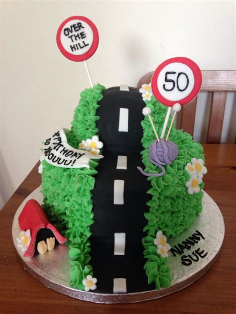 Over The Hill Cake Birthday Cakes For Men Over The Hill Cakes