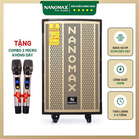 Loa K O Karaoke Nanomax K Bass Cm W Shopee Vi T Nam