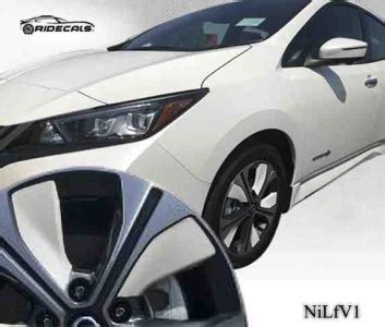 Nissan Leaf Wheel Decals Rim Stickers Ridecals