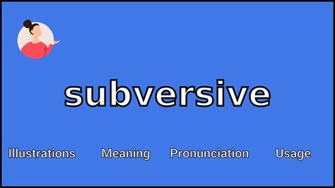 Subversive Definition