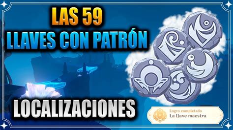 Las 59 Ubicaciones De Las Llaves Con Patrón Genshin Impact 2 4