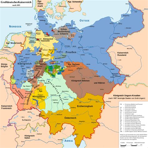 Map Of A Greater Germany Unified In 1848 Inspired By A Timline Over At