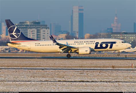 Sp Lvm Lot Polish Airlines Boeing Max Photo By Aleksander