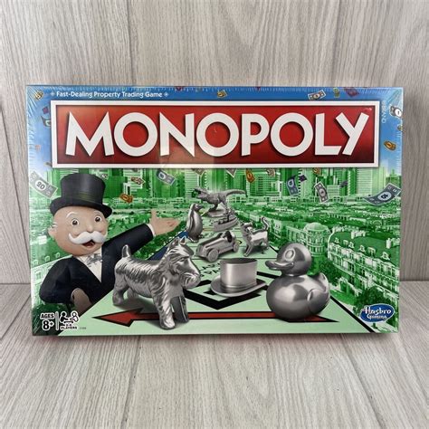 Hasbro Monopoly C Classic Board Game Sealed Shopee Philippines