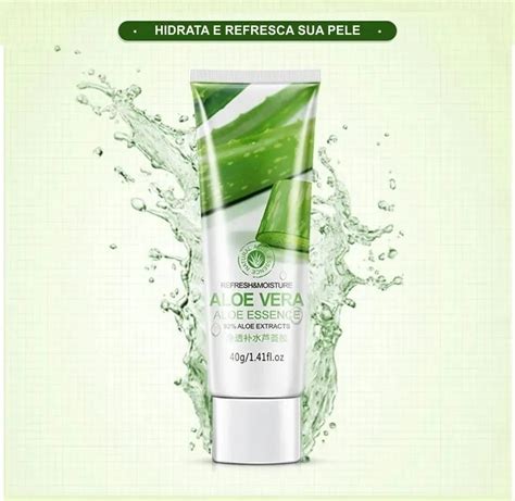 Bioaqua Aloe Vera Creme Hidratante Acido Hialur Nico G Mercado Livre