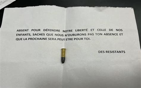 Oise au moins 7 parlementaires ont reçu des lettres des menaces de