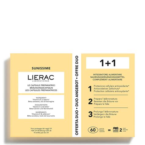 Lierac Sunissime Duo The Preparing Capsules 2x30units LYSkin