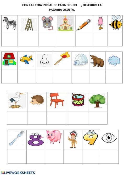Aprende La Letra Inicial De Tu Nombre En Palabras Del Abecedario