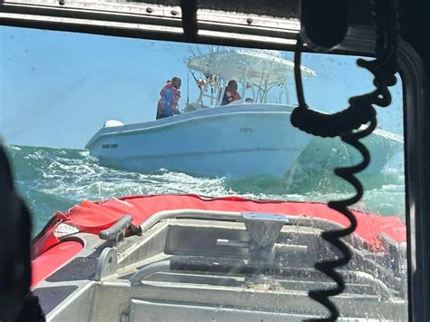 Texas Boaters Rescued Miles Offshore Sport Fishing Mag