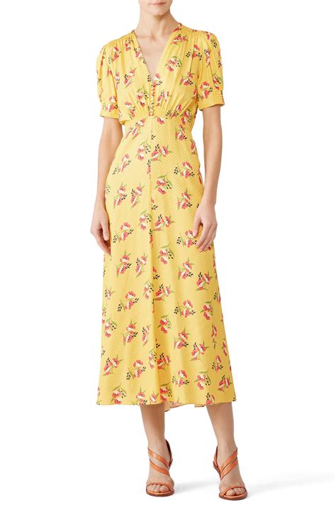 Puff Sleeve Floral Dress By Jill Jill Stuart Rent The Runway